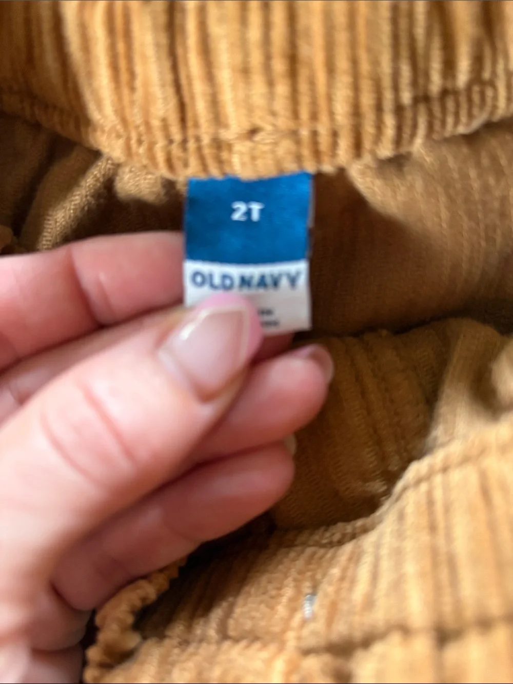 Old Navy Girls' Camel Corduroy Pocket Skirt